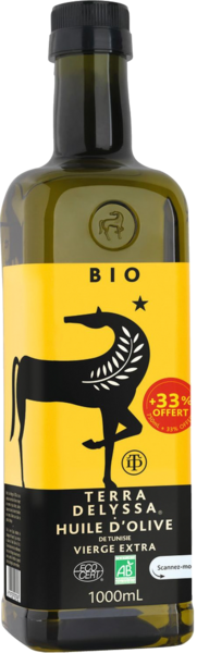 Huile D'olive Vierge Extra Bio Terra Delyssa