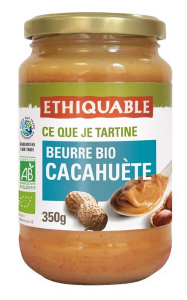 Beurre De Cacahuète Bio Ethiquable