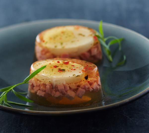 Aspic Œuf, Jambon Et Macédoine