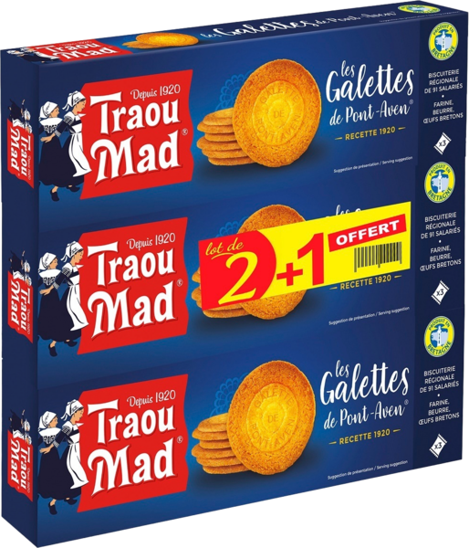 Galettes De Pont Aven Au Beurre Traou Mad