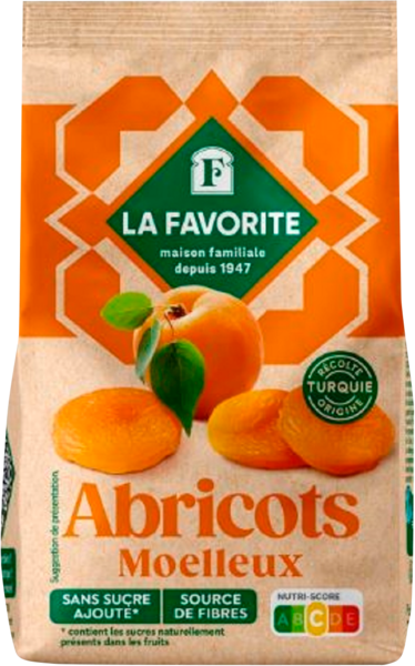 Abricots Moelleux Sachet La Favorite