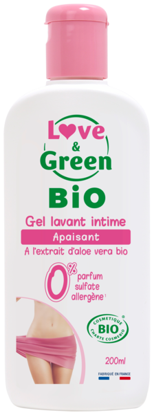 Gel Lavant Intime Bio Love And Green