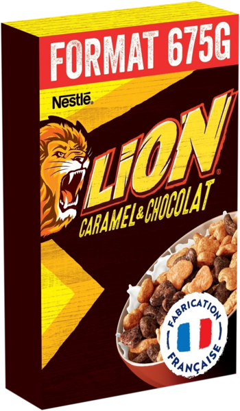 Céréales Lion Caramel Et Chocolat Nestlé
