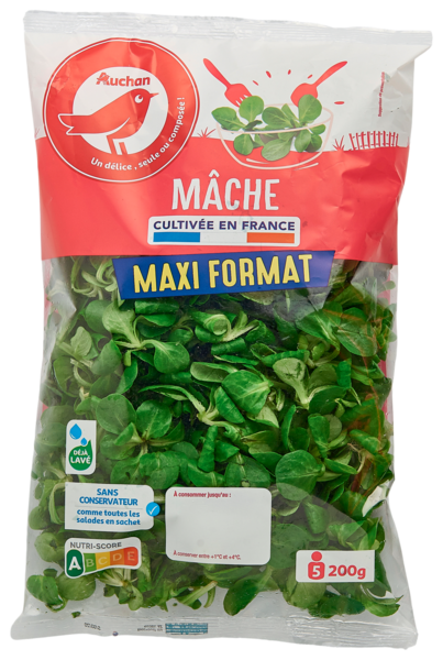 Salade Mâche Auchan