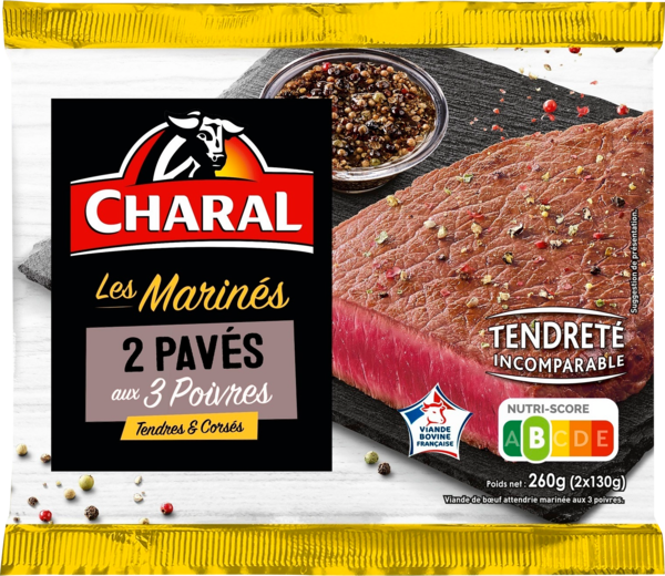 2 Pavés Marinés Charal Auchan Remises en beauté