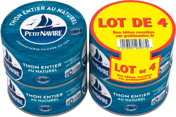 Thon Au Naturel Démarche Responsable Petit Navire Auchan Remises en beauté