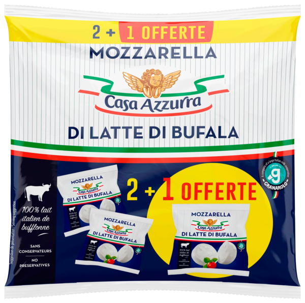Mozzarella Di Latte Di Bufala Casa Azzura Auchan Remises en beauté