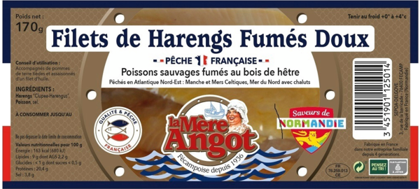 Filets De Harengs Fumés Doux La Mère Angot