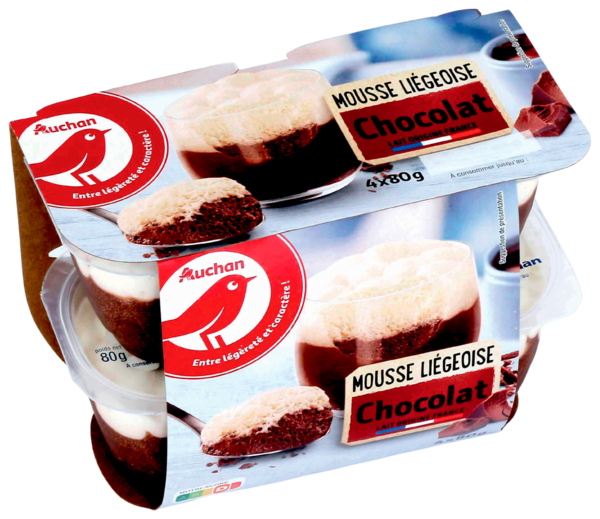Mousse Liégeoise Chocolat Auchan Auchan Remises en beauté