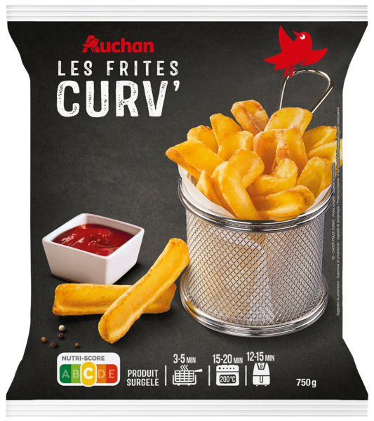 Curv'frites Surgelées Auchan Auchan Remises en beauté