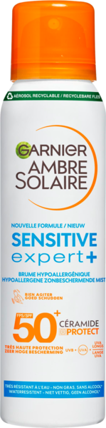 Protection Solaire Sensitive Expert + Garnier Ambre Solaire
