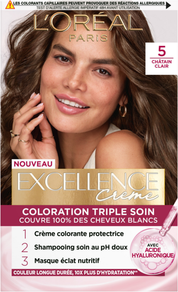 Coloration Permanente Excellence Crème L'oréal Paris Auchan Remises en beauté