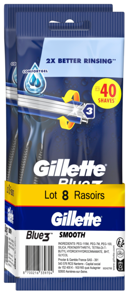 50% De Remise Immédiate Sur Le 2Ème Au Choix Sur La Gamme Gillette