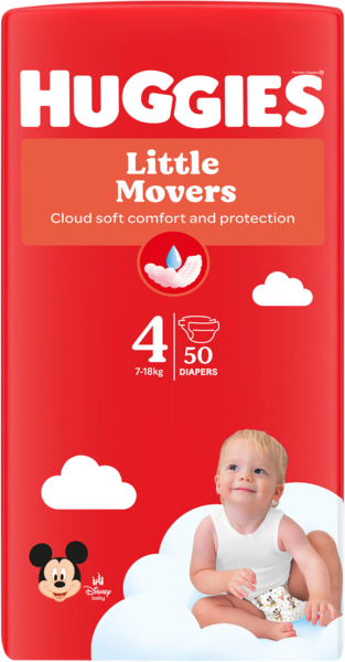 50% D'économie Sur Les Gammes Little Movers Et Extra Care