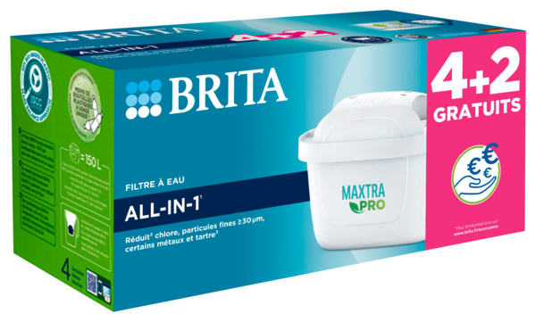 Carafe Filtrante Aluna Calendar + 5 Cartouches Auchan Remises en beauté