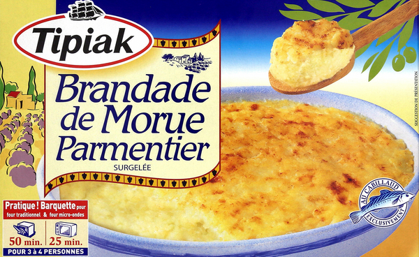 Brandade De Morue Surgelée Tipiak