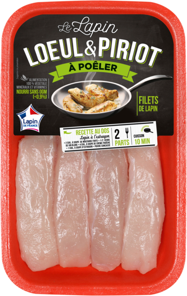 4 Filets De Lapin Loeul & Piriot