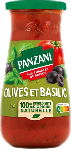 Sauce Tomate Olive Basilic Panzani