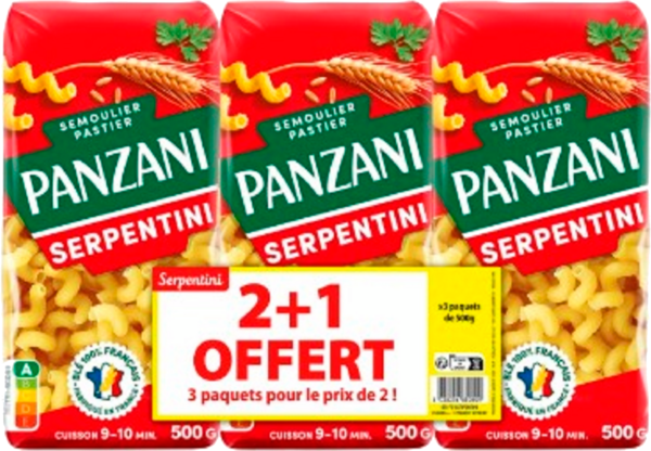 Pâtes Penne Rigate Panzani 