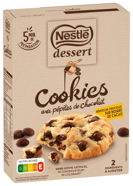 Préparation Pour Cookies Au Chocolat Nestlé Dessert Auchan Remises en beauté, c'est aussi dans votre Super