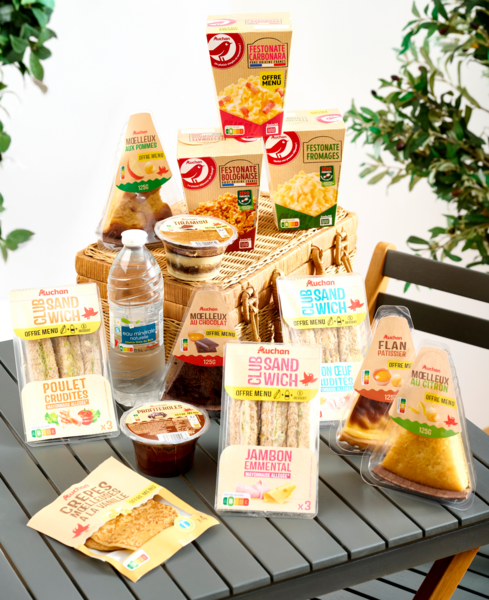 Menu Pause Snack Auchan