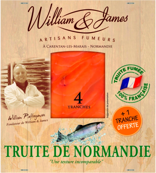 Truite Fumée De Normandie William & James