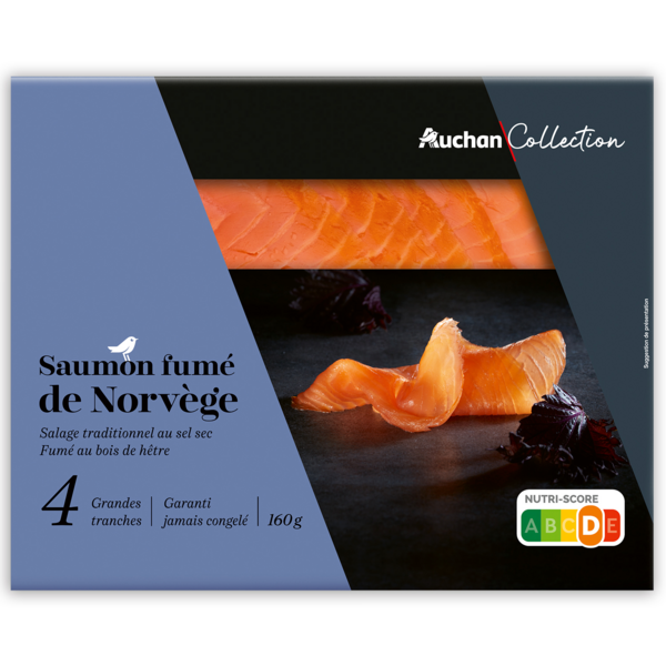 Saumon Fumé De Norvège Filière Auchan Collection "Cultivons Le Bon" Auchan Remises en beauté, c'est aussi dans votre Super