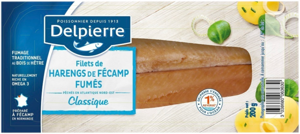 Filets De Harengs Fumés Delpierre