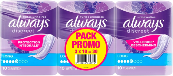 Serviettes Long Ultra Days Always