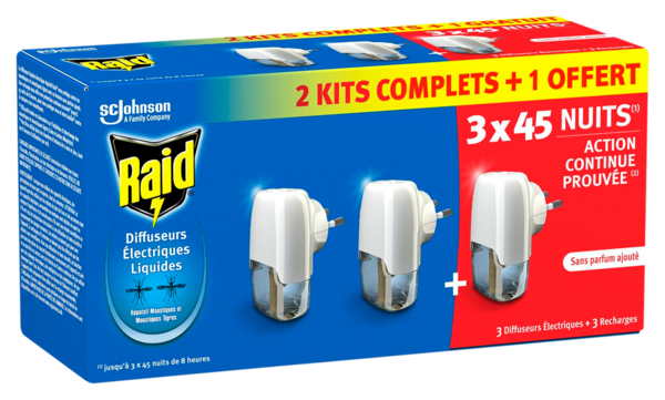 Diffuseur Électrique Liquide Raid
