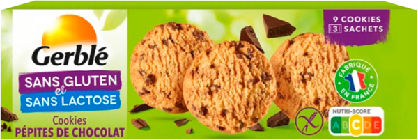 Cookies Pépites De Chocolat Gerblé