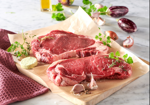 Viande Bovine Bio Filière Auchan "Cultivons Le Bon" : Faux-Filet*** Ou Entrecôte*** Auchan Des prix aussi bas, c'est le Top !
