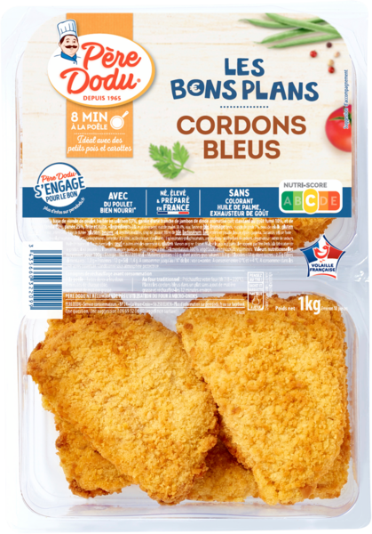 Cordons Bleus De Volaille Père Dodu