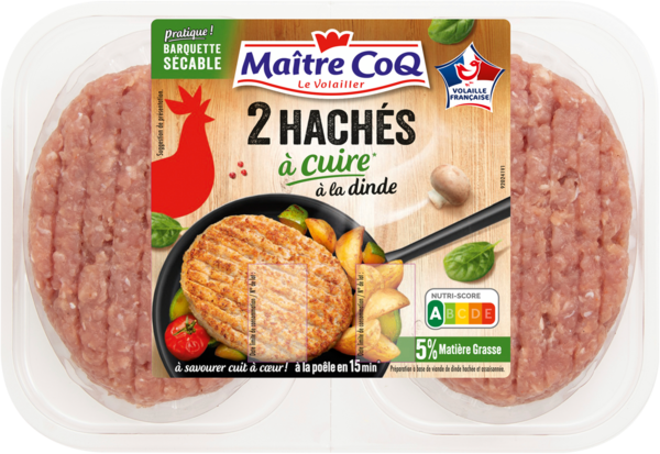 2 Hachés À La Dinde Maître Coq
