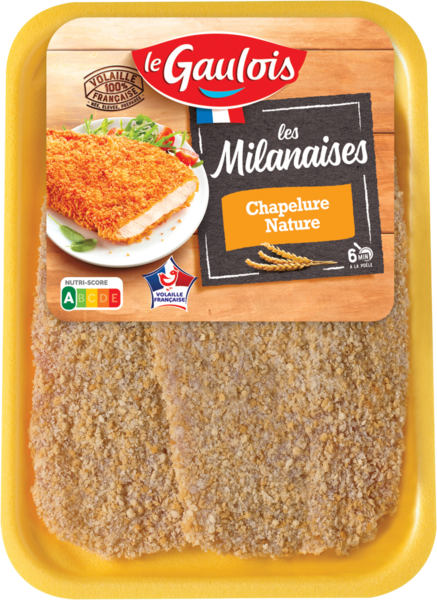 2 Escalopes De Dinde À La Milanaise Le Gaulois
