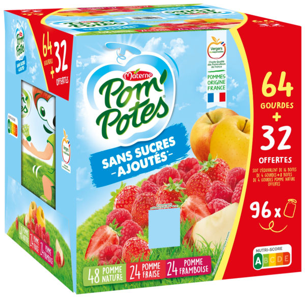 Compotes Sans Sucres Ajoutés Pom'potes