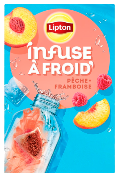 Infusion À Froid Pêche Framboise Lipton