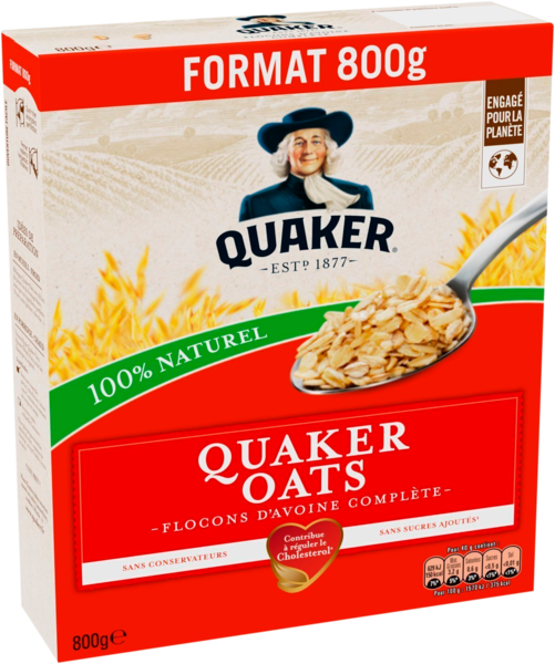 50% De Remise Immédiate Sur Le 2Ème Au Choix Sur La Gamme Quaker Oats
