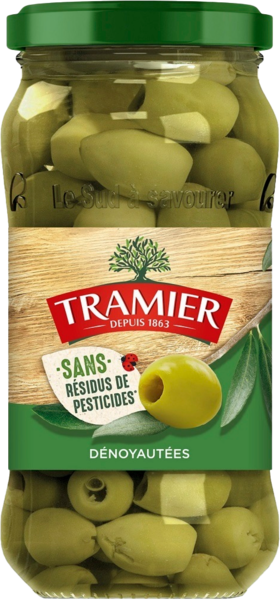 Olives Vertes Dénoyautées Tramier