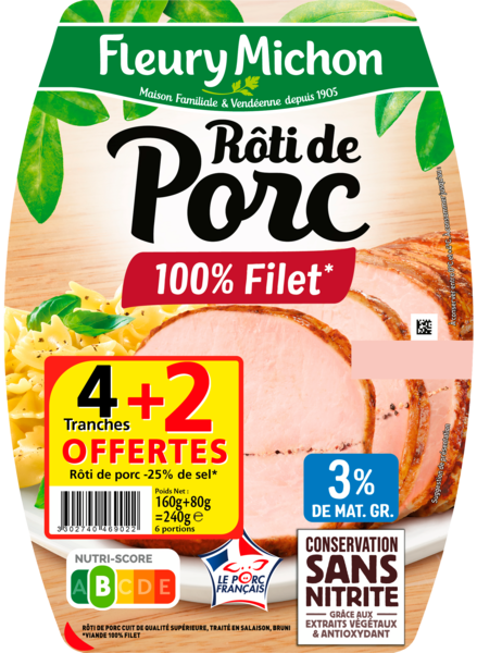 Rôti De Porc Fleury Michon