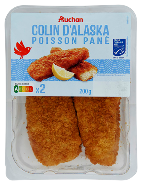 Panés De Colin D'alaska Auchan