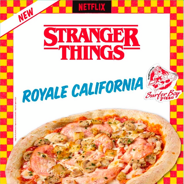 Pizza Royale California Stranger Things Netflix