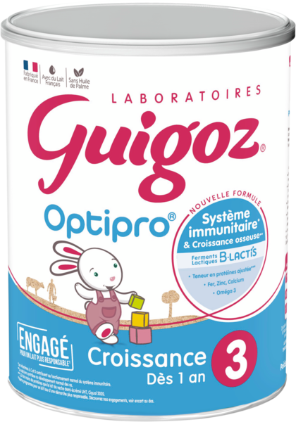 Lait De Croissance En Poudre Optipro 3 Guigoz