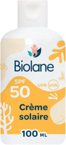 Crème Solaire Spf 50 Biolane