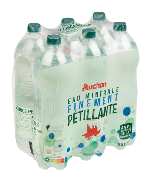 Eau Minérale Pétillante Auchan