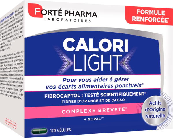 Forté Pharma Calorilight Capteur De Graisses Fibres + Nopal