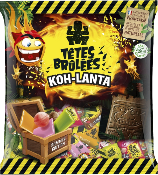 Bonbons Koh-Lanta Têtes Brûlées