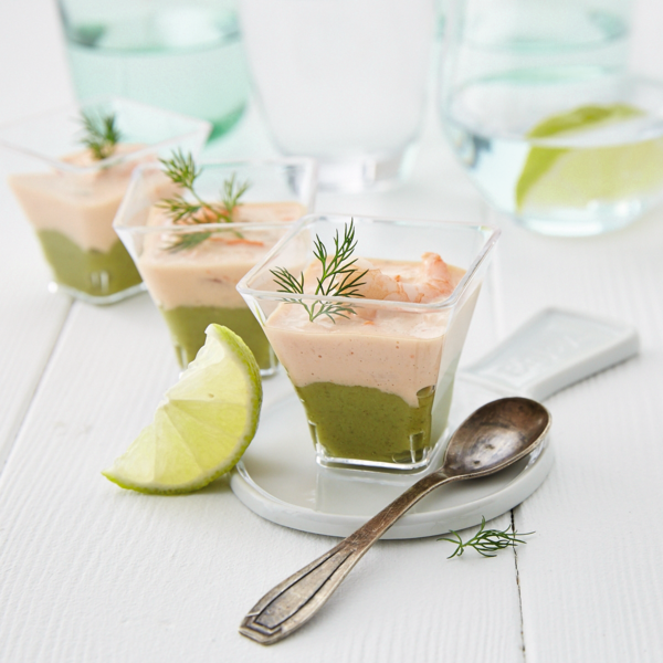 4 Verrines Apéritives
