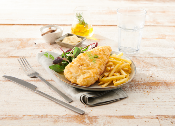 4 Filets De Merlu Façon Fish And Chips