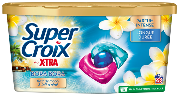 Lessive Capsules Bora Bora Super Croix 